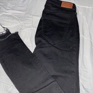 high rise supper skinny jeans